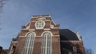 小さくて可愛いアムステルダムの北教会