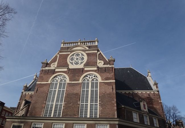 小さくて可愛いアムステルダムの北教会