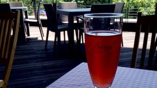 テラス席が気持ちいい♪