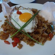 復活した「ナシゴレン」　とても美味しいです