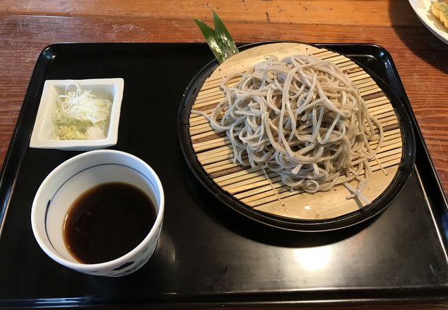 隠れ家高級旅館のお蕎麦