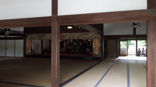 庭園がありました