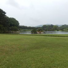 岡山後楽園内