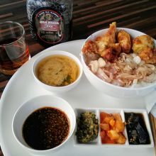 ビールがないので酒は持ち込み