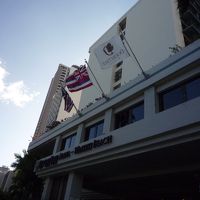 ホテル入口の外観