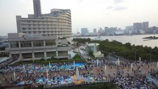 レストランから眺めて幸せ