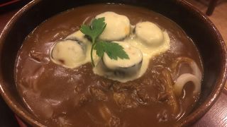 目黒で濃厚なカレーうどん！
