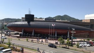 本物の潜水艦を体験できる