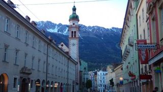 インスブルック市内で、最も観光客が集まるストリート!