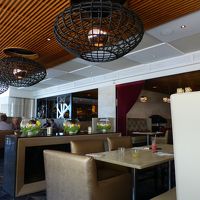 朝食会場は品数が少ない