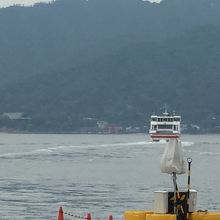 双頭船で運行されています。