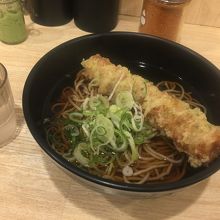 ちくわ天蕎麦