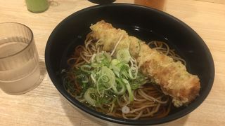 品川駅エキュート内にある蕎麦屋