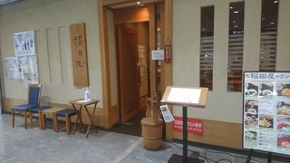 蕎麦屋です。