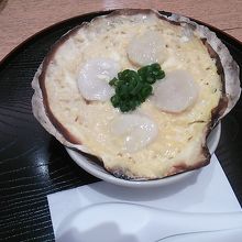帆立の貝柱味噌焼き
