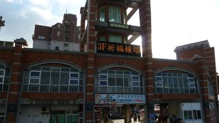 旗津半島側のフェリー乗り場