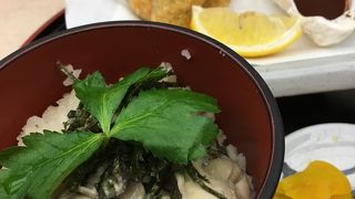 2年ものの牡蠣が頂けます。