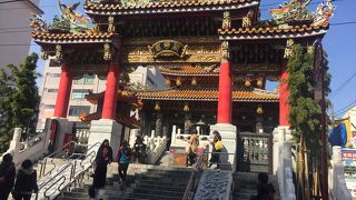 横浜中華街の関帝廟！