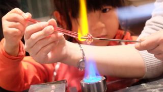 手作りトンボ玉