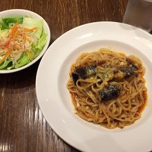 ナスのボロネーゼ　ランチセット