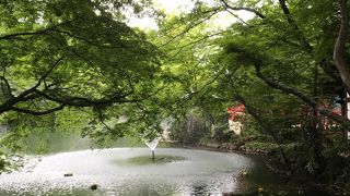 まさに憩いの公園