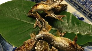 今年2度目の比良山荘で鮎を頂きました！