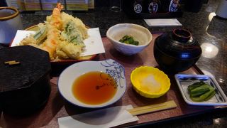 天ぷらが美味しい♪♪