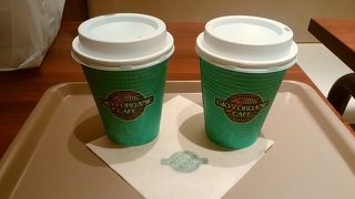 待ち時間が長い時に便利なカフェ