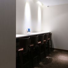 ラウンジ内ワークエリア