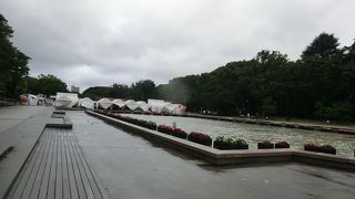 美術館や博物館が点在