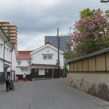 本陣跡前の通り