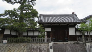 酒蔵群にある本陣跡