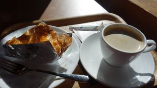 美味しいアップルパイでした