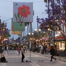 街角ミュージシャンの演奏も歌声もしんみりした風情。