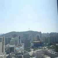 ソウルタワーが見えました。