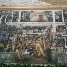 メインホール壁画