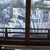 お部屋から。寒い日でした