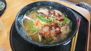 島タコそば食べれます