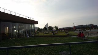 開港当初の港の跡