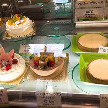 タルトフロマージュが美味しいです!