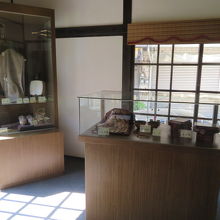 展示物もあります