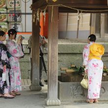 着物姿の女性達
