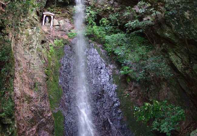 徳島で一番の大きな滝です。