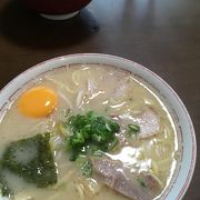 白系徳島ラーメンが美味しい！