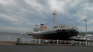 山下公園から眺める懐かしさを感じる風景