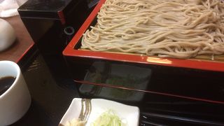札幌駅改札内にある蕎麦屋さん　
