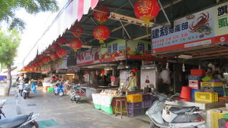 朝は活気があります