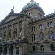スイスの首都ベルンの国会議事堂