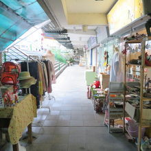 ショップ街です