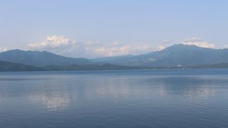 きれいで穏やかな湖